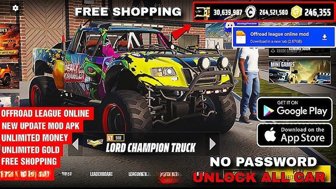 Offroad League Mod APK 2.0.36 (Unlimited Money) 3 Offroad League Mod APK 2.0.36 (Unlimited Money)