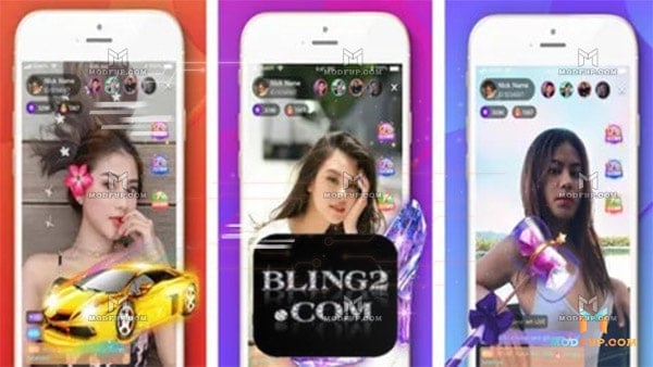Download Bling2 Live Mod APK (Unlimited Coins, Unlock Room) 2 Bling2 Live Mod APK unlimited coins unlock room tampilan gameplay Android