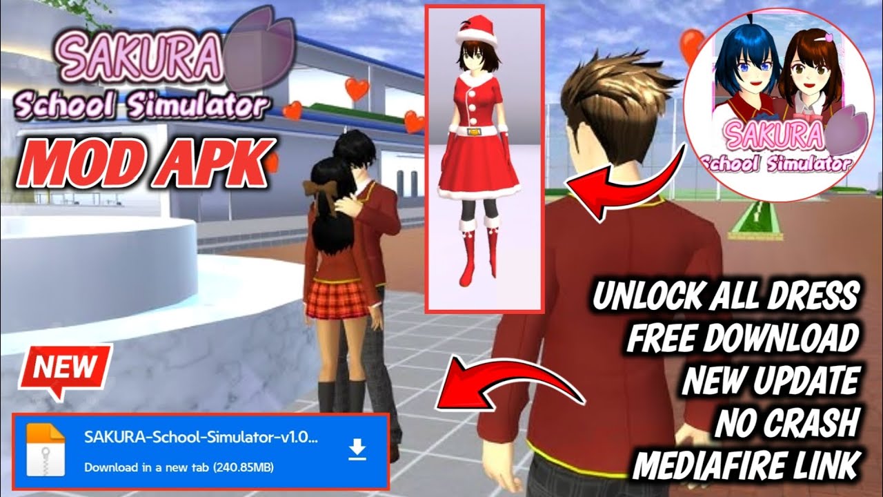 SAKURA School Simulator MOD APK (Unlocked) 1.047.12 Free on Android 1 sakura school simulator mod apk