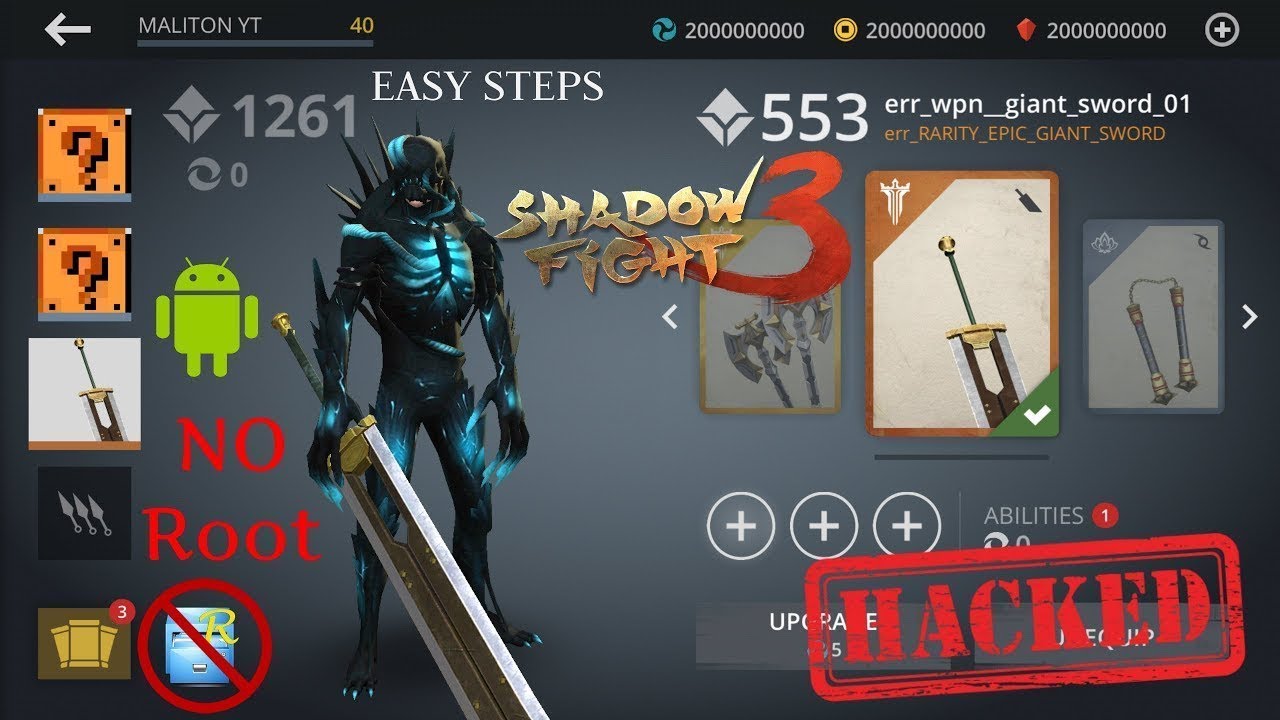 Shadow Fight 3 MOD APK 1.44.3 (Unlimited Everything, Max Level) 2 shadow fight 3 mod apk titan