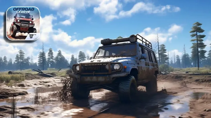 Offroad League Mod APK 2.0.36 (Unlimited Money) 1 Offroad League Mod APK