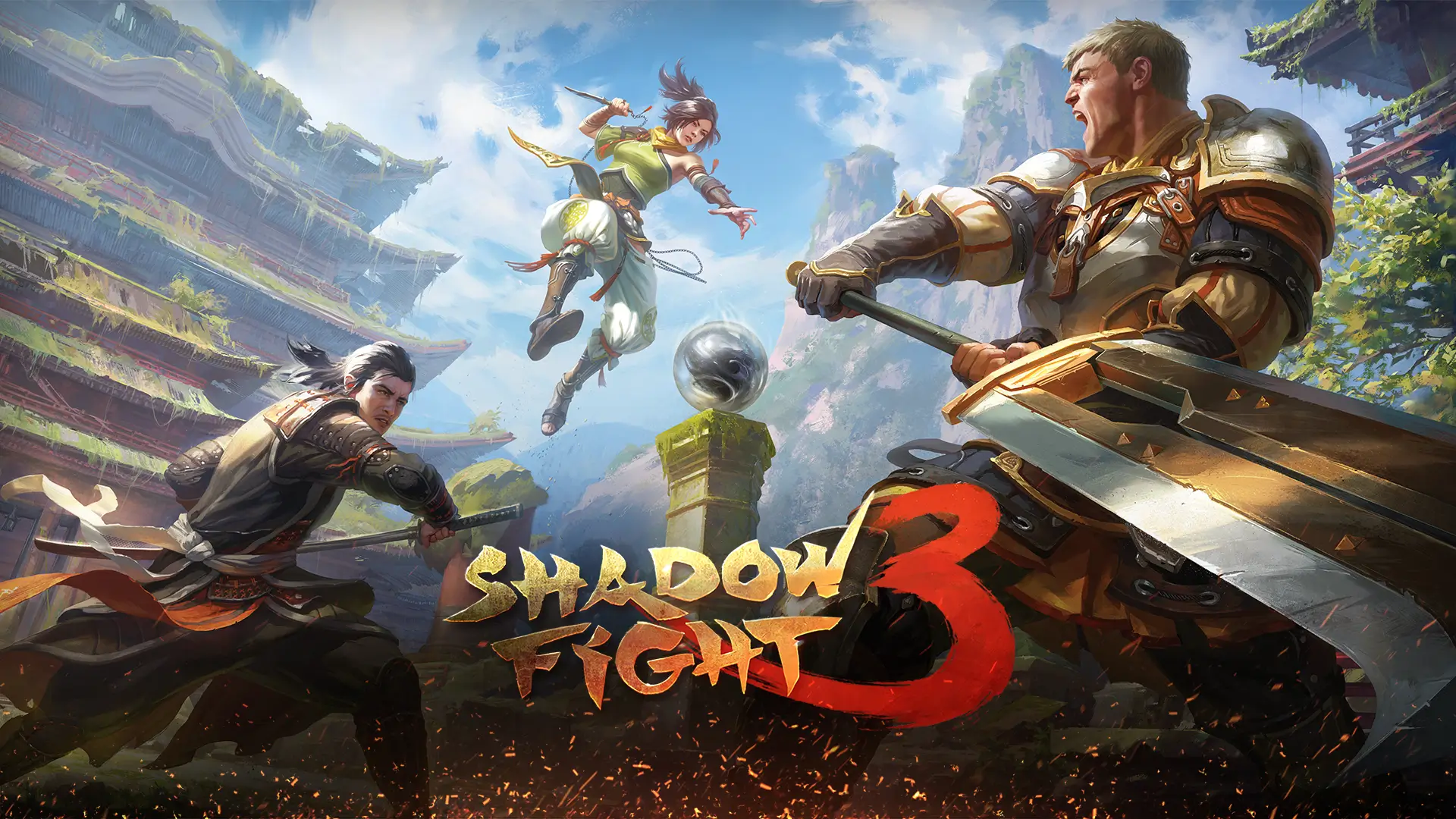 Shadow Fight 3 MOD APK 1.44.3 (Unlimited Everything, Max Level) 1 shadow fight 3 mod apk unlimited money and gems