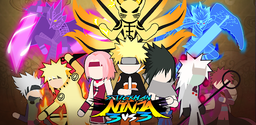 Stickman Ninja 3v3 Mod APK 7.4 (Unlimited Money) 1 Stickman Ninja 3v3 Mod APK