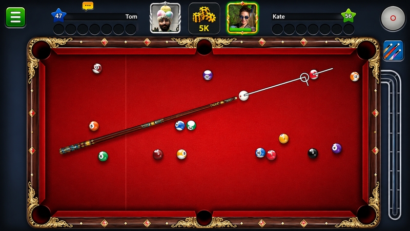 Download 8 Ball Pool (MOD, Long Lines) v56.23.2 free on android 2 Fitur long lines pada 8 Ball Pool modifikasi
