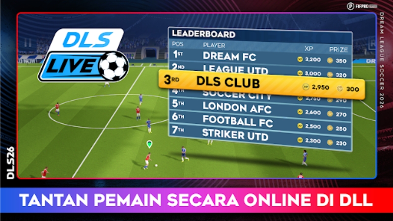 Download Dream League Soccer (MOD, Unlimited Coins) v13.130 free on android 5 Klik tombol download game DLS versi modifikasi terbaru