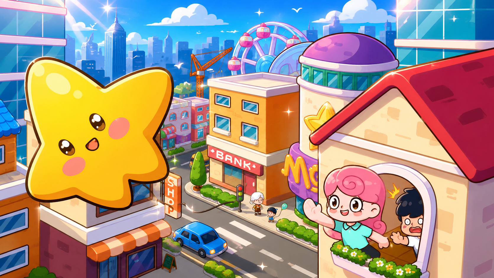 Happy Citizens v1.6.21 MOD APK (Unlimited Money, Energy) 1 Happy Citizens MOD APK unlimited money terbaru