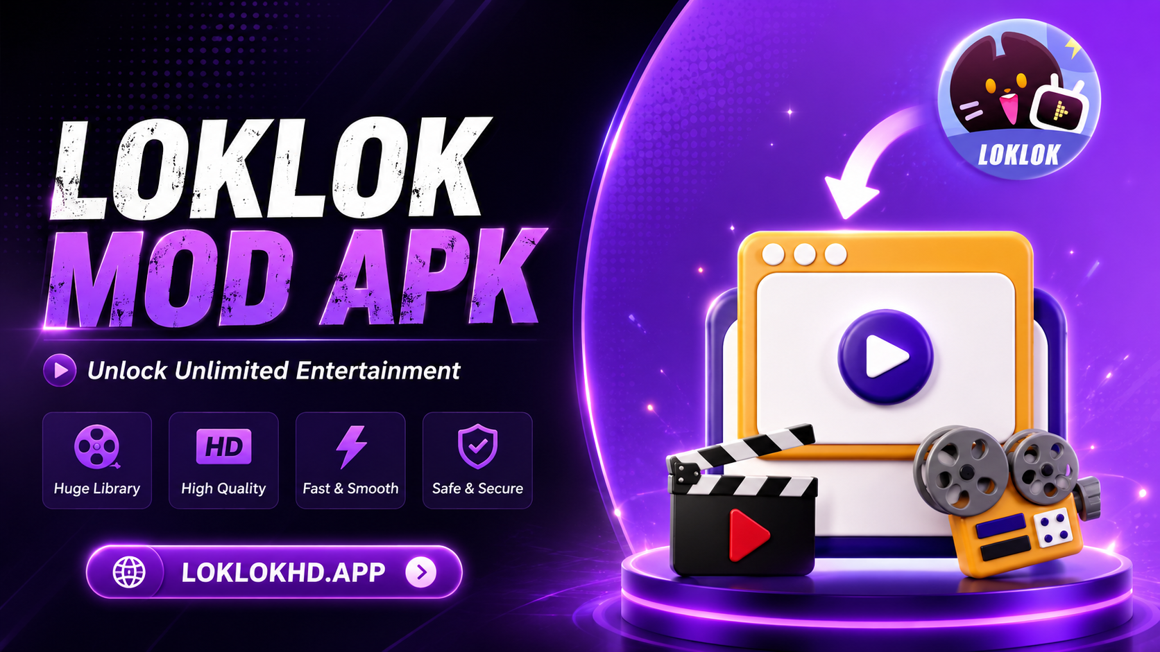 Loklok MOD APK v3.23.0 VIP Tanpa Iklan Terbaru 3 Loklok MOD APK tanpa iklan premium unlocked