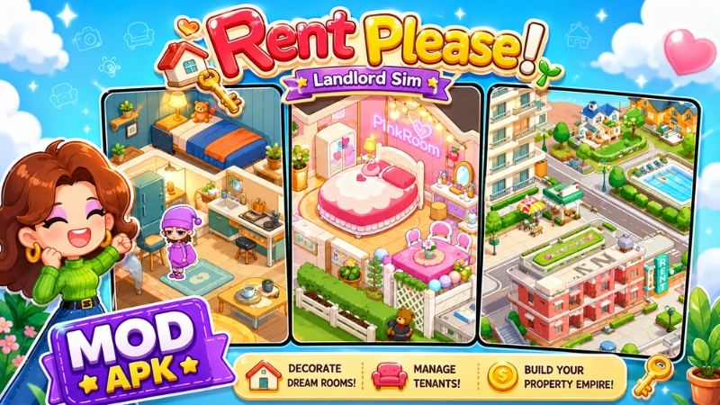 Download Rent Please! (MOD, Unlimited Money) 1.87.5.2 free on android 2 Rent Please screenshot 2