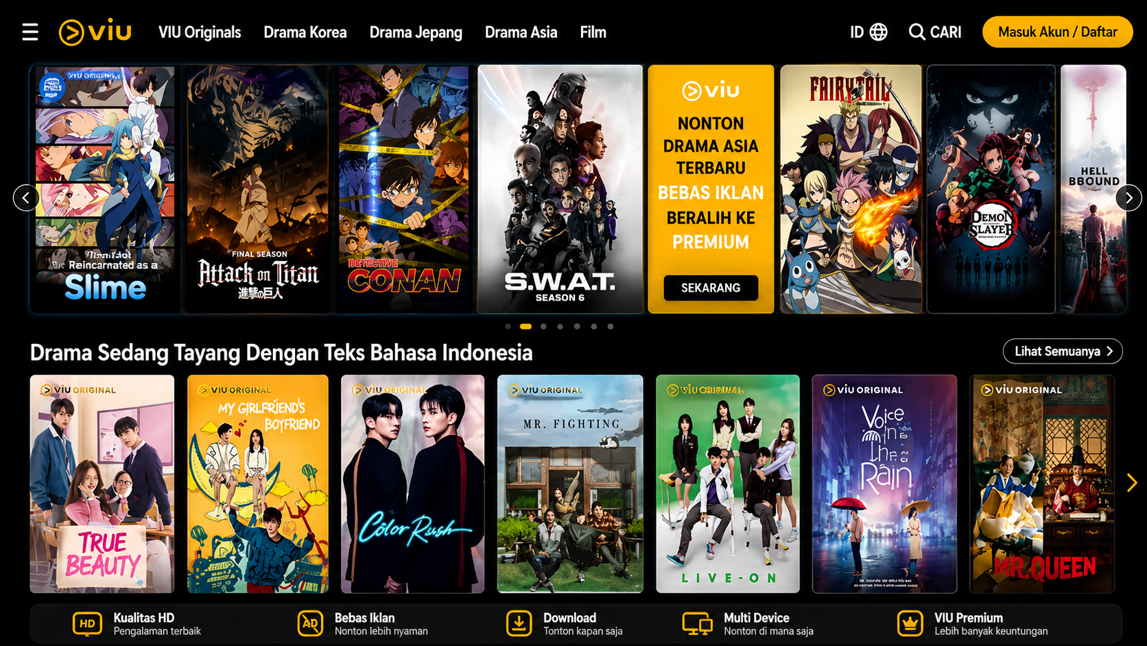 Download Viu MOD APK v2.25.2 (Premium Unlocked) 1 Viu MOD APK premium unlocked terbaru