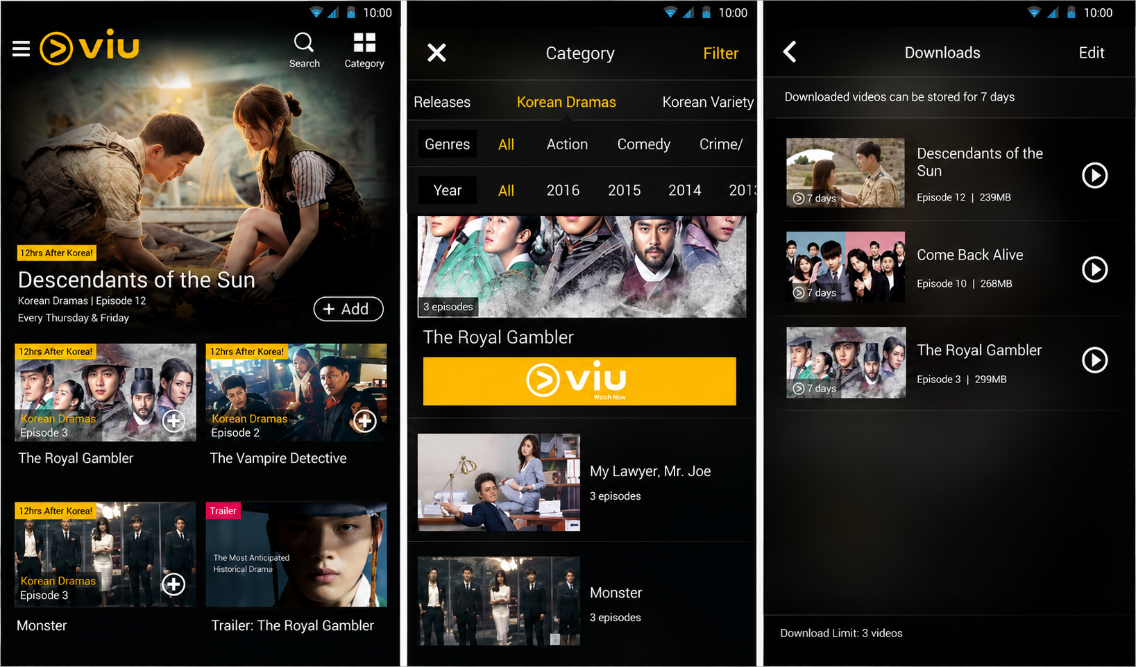 Download Viu MOD APK v2.25.2 (Premium Unlocked) 5 Viu MOD APK streaming HD tanpa iklan
