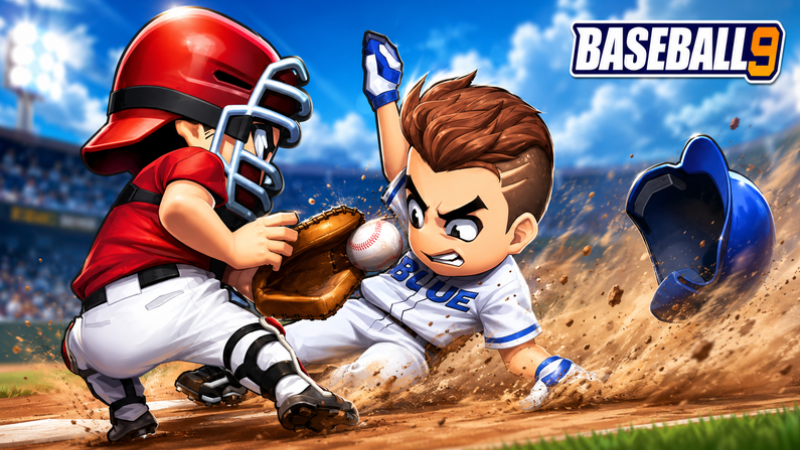 Download BASEBALL 9 (MOD, Unlimited Money) 3.8.9 free on android 1 Gameplay memukul bola di BASEBALL 9 mod apk
