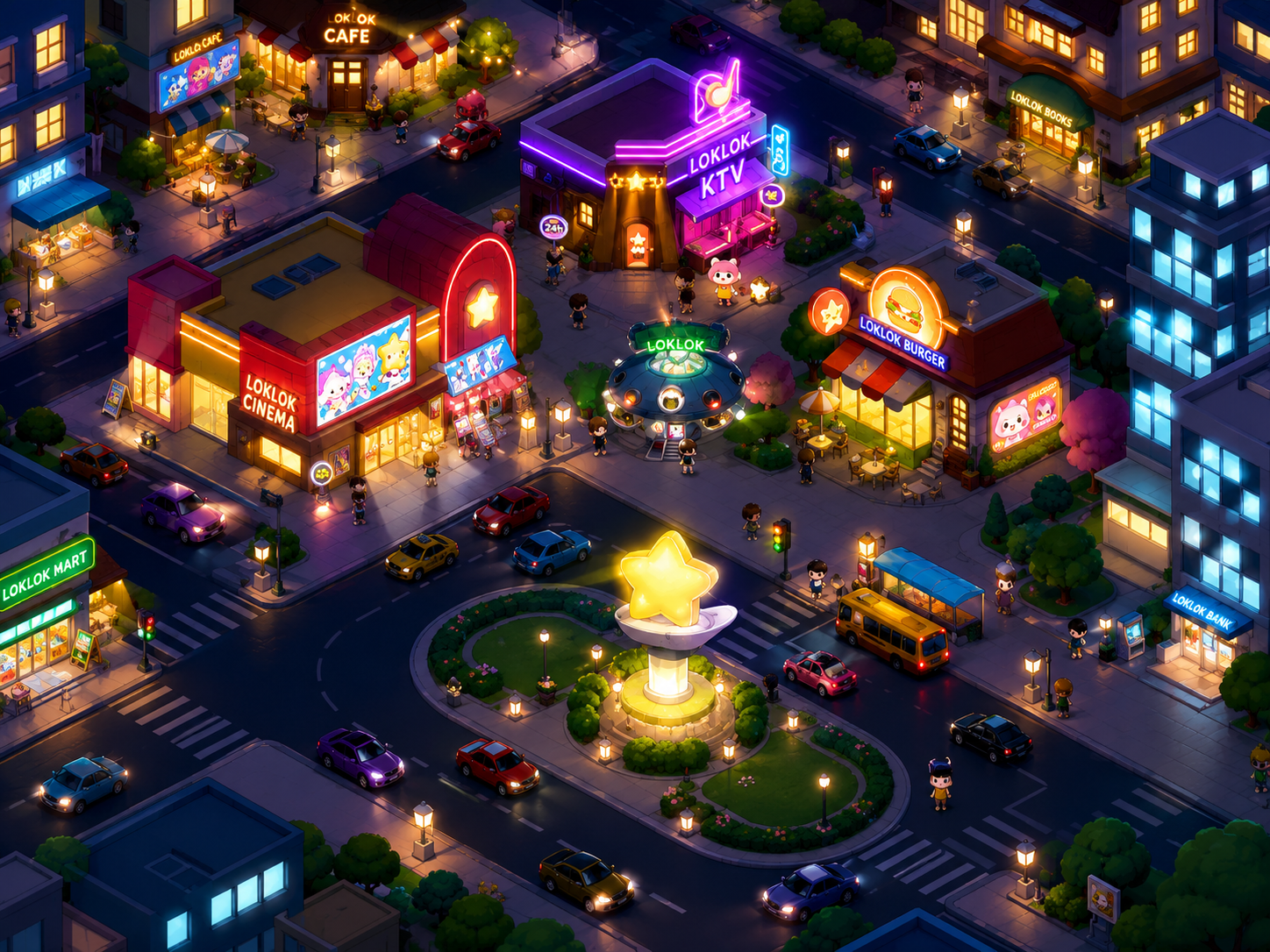 Happy Citizens v1.6.21 MOD APK (Unlimited Money, Energy) 3 fitur unlimited money Happy Citizens MOD APK