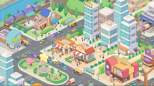 Happy Citizens v1.6.21 MOD APK (Unlimited Money, Energy) 2 gameplay Happy Citizens MOD APK casual simulation