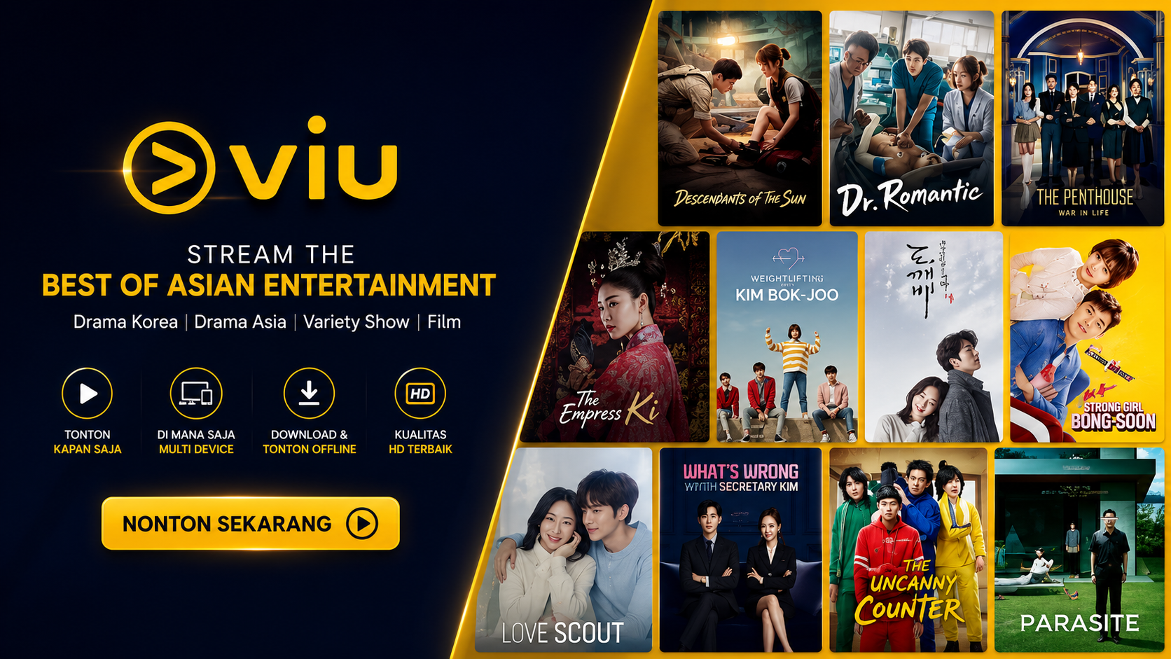 Download Viu MOD APK v2.25.2 (Premium Unlocked) 3 pengalaman streaming menggunakan Viu MOD APK