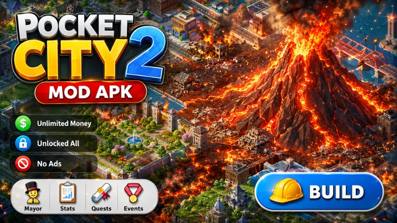 Pocket City 2 MOD APK v1.096 (Uang Tak Terbatas/Gratis) 4 Panduan cara instalasi Pocket City 2 MOD APK di Android